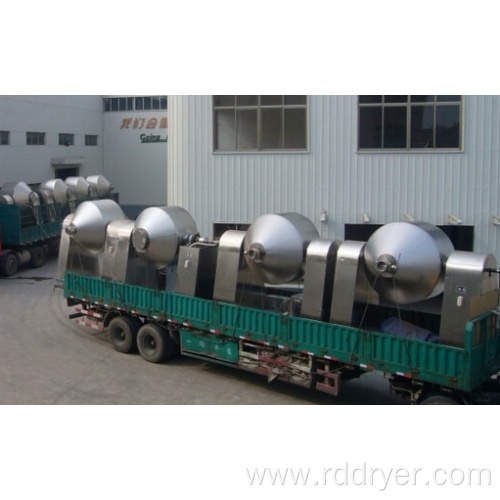 Steam Heated Double Cone Vacuum Mixing and Drying Machine